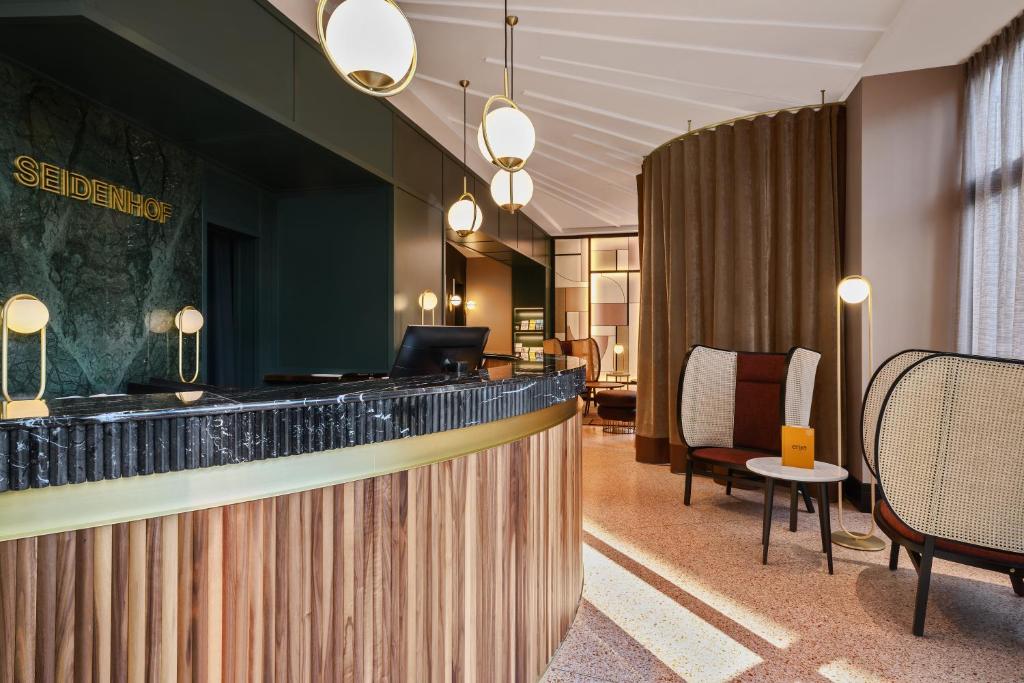 Posezení v ubytování Boutique Hotel Seidenhof