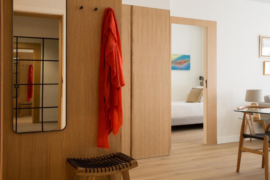 Posteľ alebo postele v izbe v ubytovaní Puerta Catedral Suites