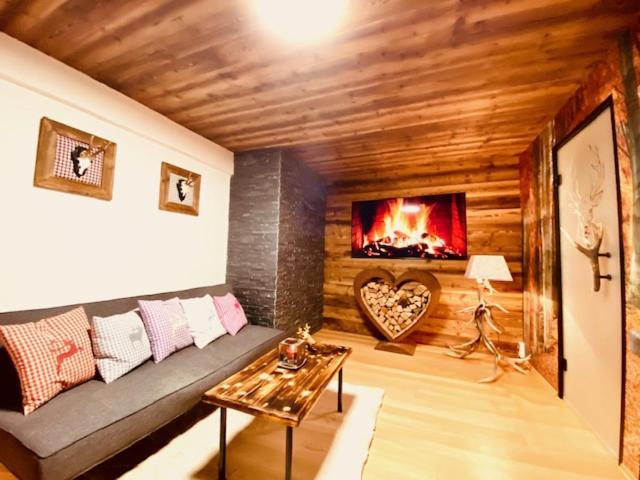 Posezení v ubytování Wilderer Suiten Mariazell