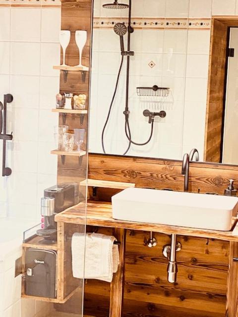 Koupelna v ubytování Wilderer Suiten Mariazell