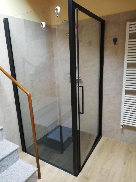 Koupelna v ubytování B&B La Plesna