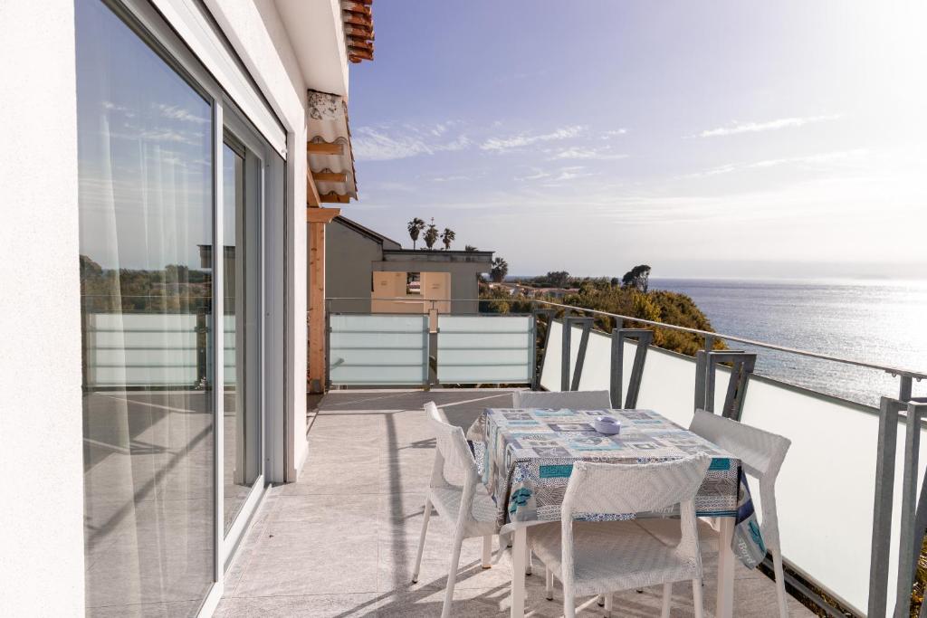 Balkón nebo terasa v ubytování Hotel Villaggio Stromboli