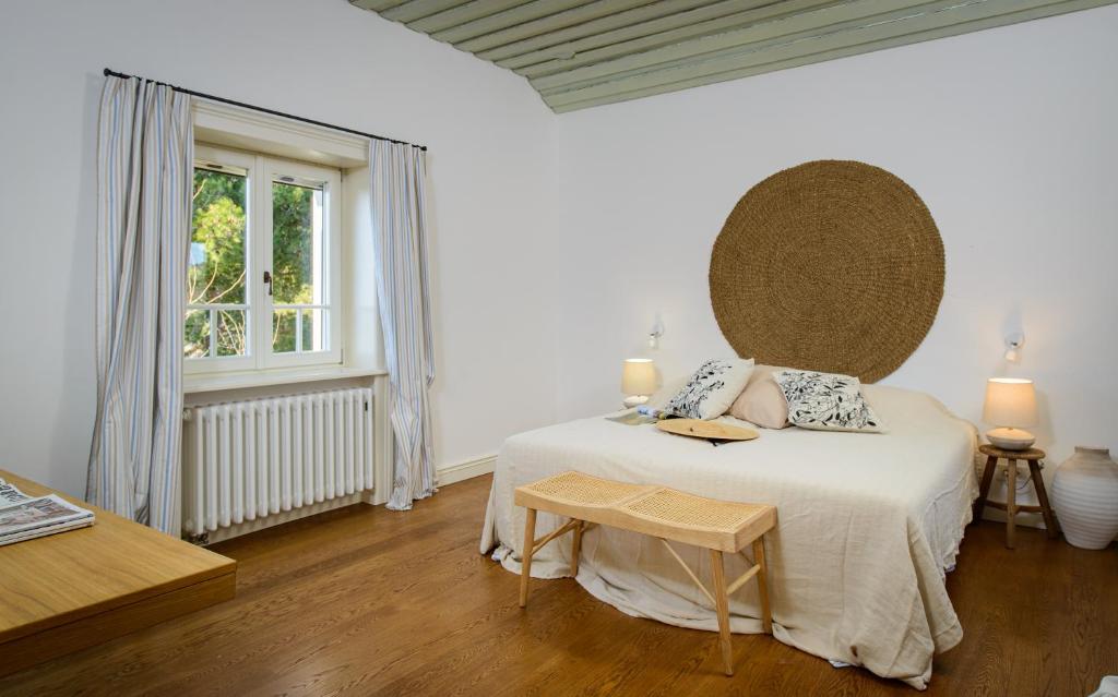 Postel nebo postele na pokoji v ubytování Villa Avola Bol