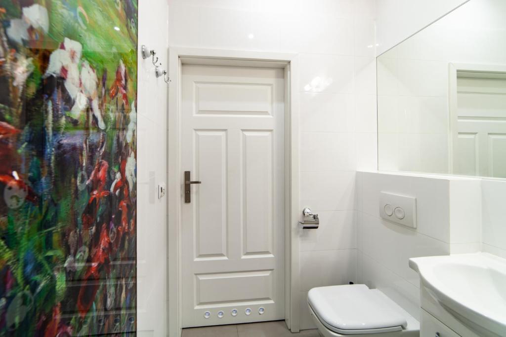 Kúpeľňa v ubytovaní MILU Apartments Kurkowa