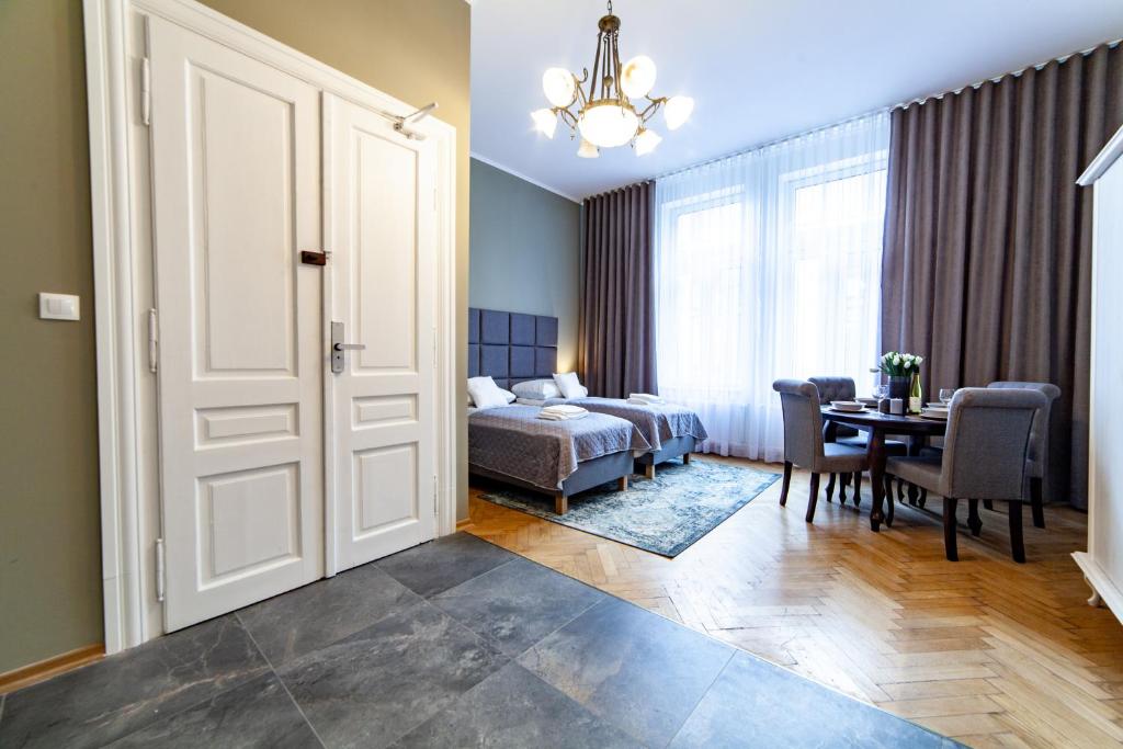 Posedenie v ubytovaní MILU Apartments Kurkowa