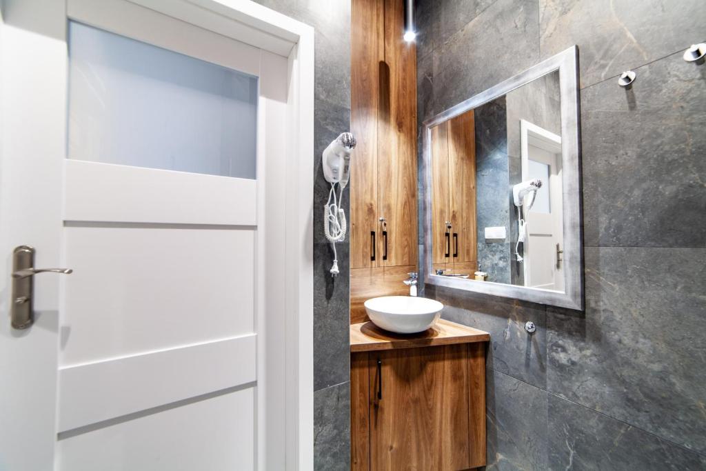 Kúpeľňa v ubytovaní MILU Apartments Kurkowa