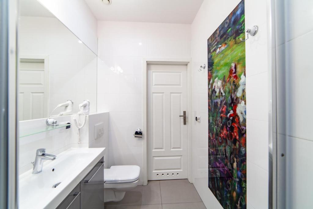 Kúpeľňa v ubytovaní MILU Apartments Kurkowa