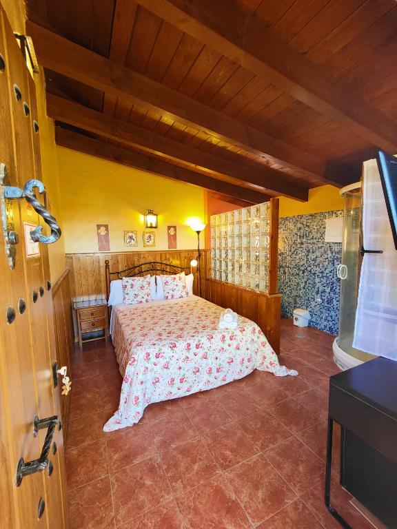 Postel nebo postele na pokoji v ubytování Hotel Doñana Blues