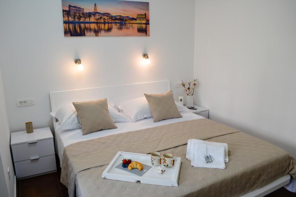 Posteľ alebo postele v izbe v ubytovaní Armanda Rooms