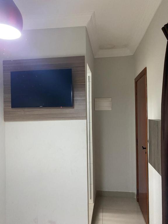TV a/nebo společenská místnost v ubytování Hotel Cumbica Guarulhos