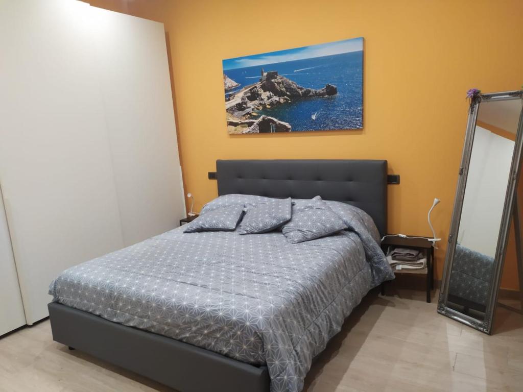 Ein Bett oder Betten in einem Zimmer der Unterkunft oparavisegenova