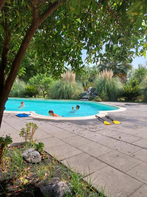 Basen w obiekcie Villa Piersepp B&B lub w pobliżu