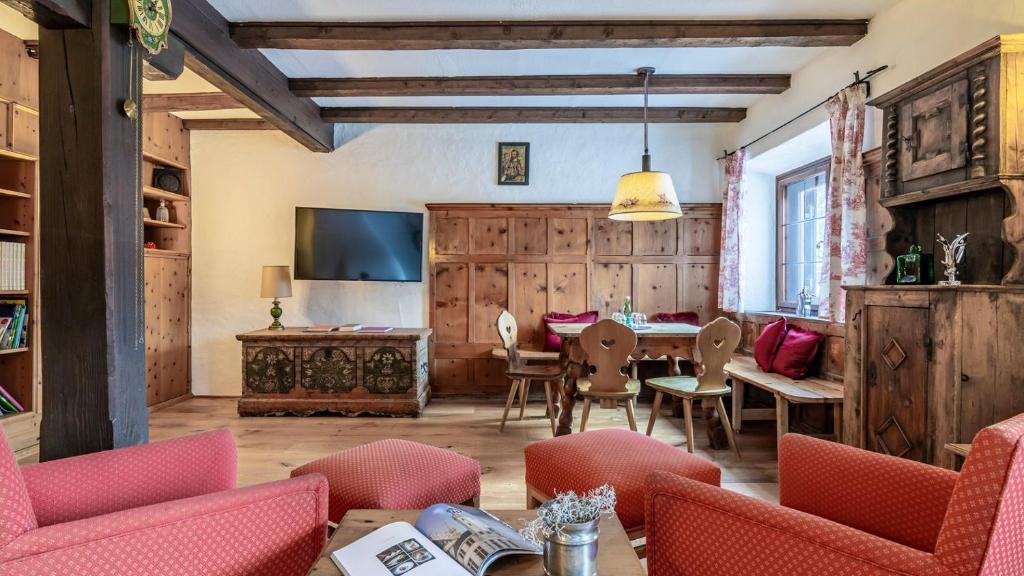 Posezení v ubytování Hotel Jagdschloss Resort