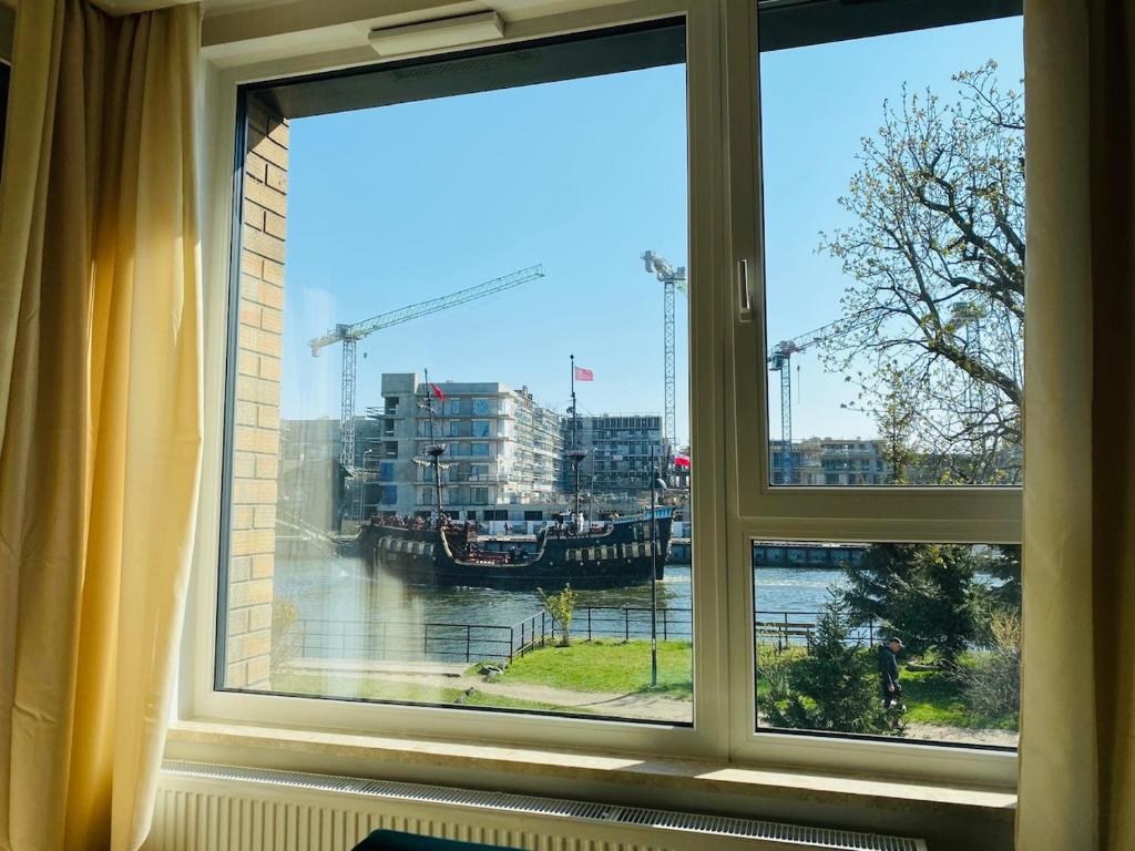 Výhľad na rieku v blízkosti apartmánu