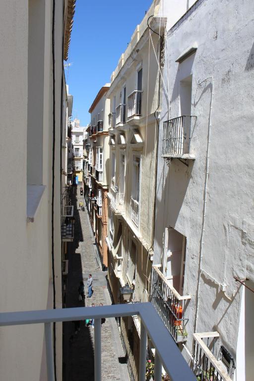 Balkón nebo terasa v ubytování Encanto de la Catedral Ha Loft