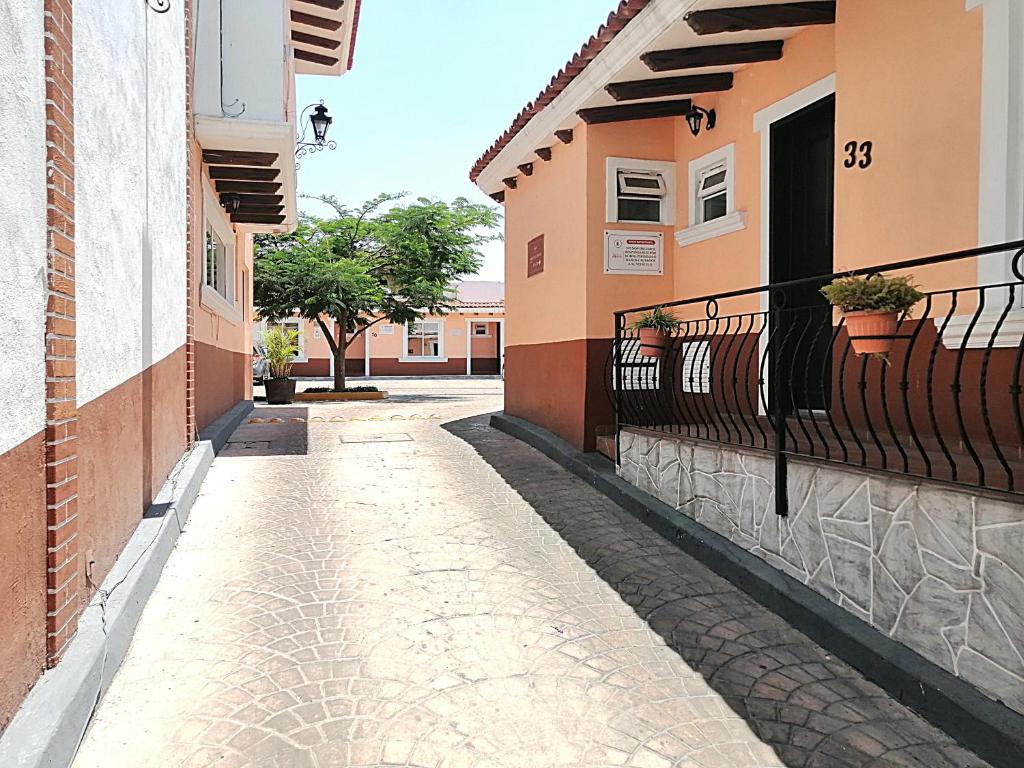 Budova, kde se motel nachází