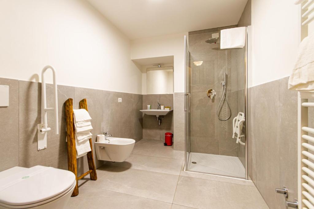 Kúpeľňa v ubytovaní Albergo del Duca