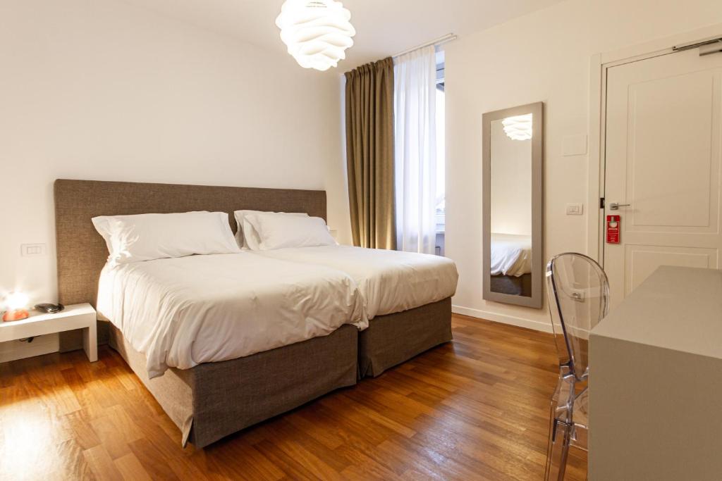 Posteľ alebo postele v izbe v ubytovaní Albergo del Duca