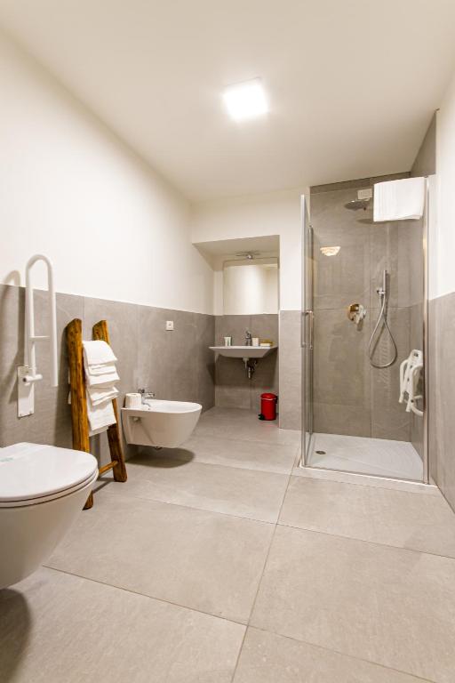 Kúpeľňa v ubytovaní Albergo del Duca