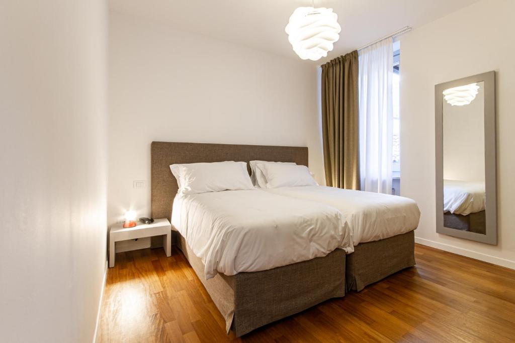 Posteľ alebo postele v izbe v ubytovaní Albergo del Duca