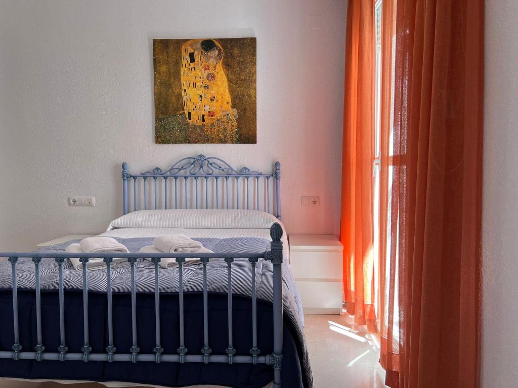Posteľ alebo postele v izbe v ubytovaní Apartamento Duplex El Tinte