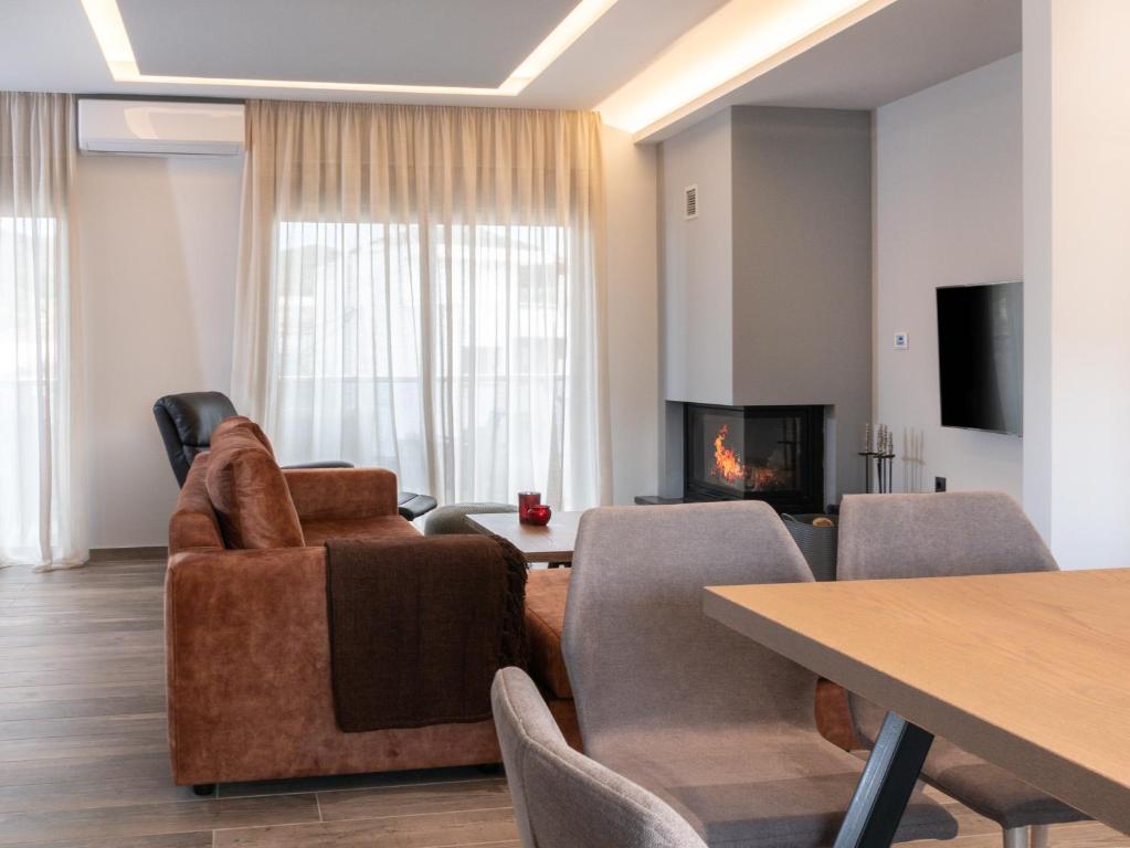 Posezení v ubytování Apartment Lazarous 3