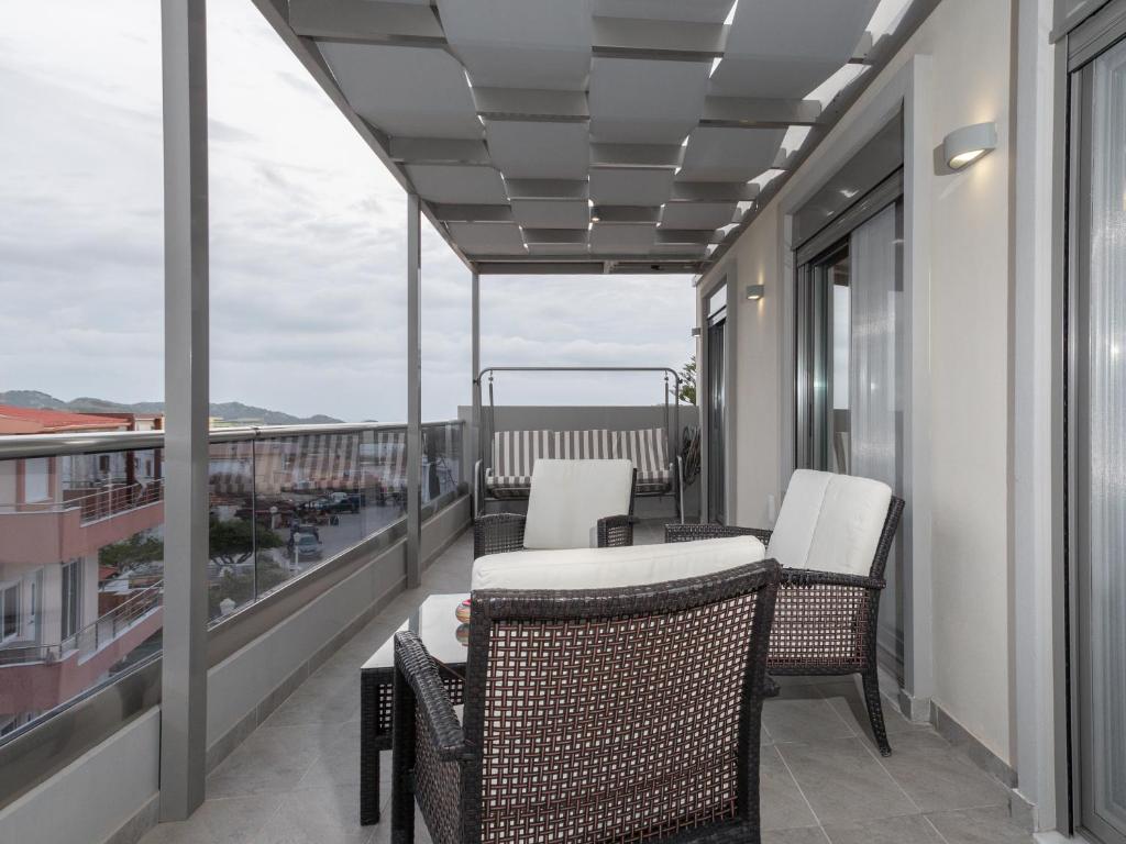 Balkón nebo terasa v ubytování Apartment Lazarous 3