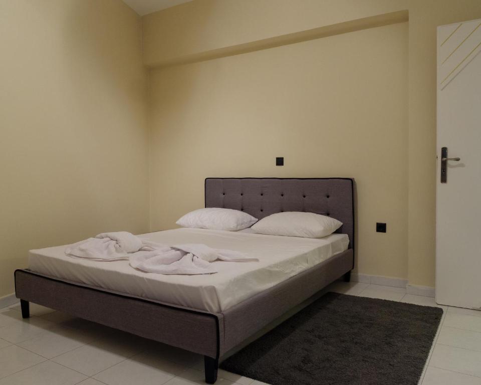 Postel nebo postele na pokoji v ubytování Apartment Lazarous 2