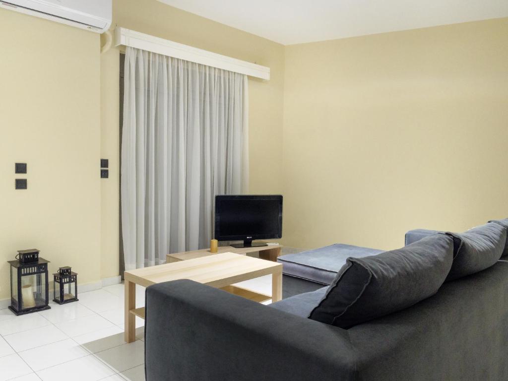TV a/nebo společenská místnost v ubytování Apartment Lazarous 1