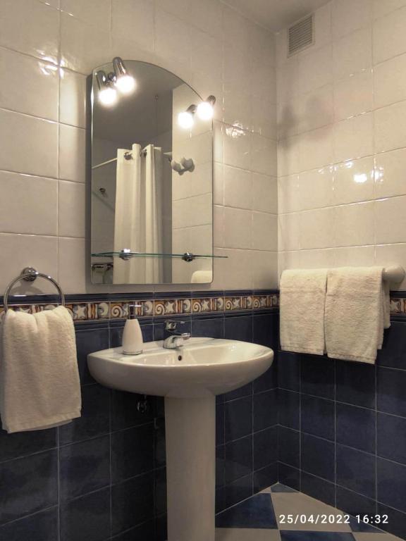 Koupelna v ubytování Apartamento Campomanes
