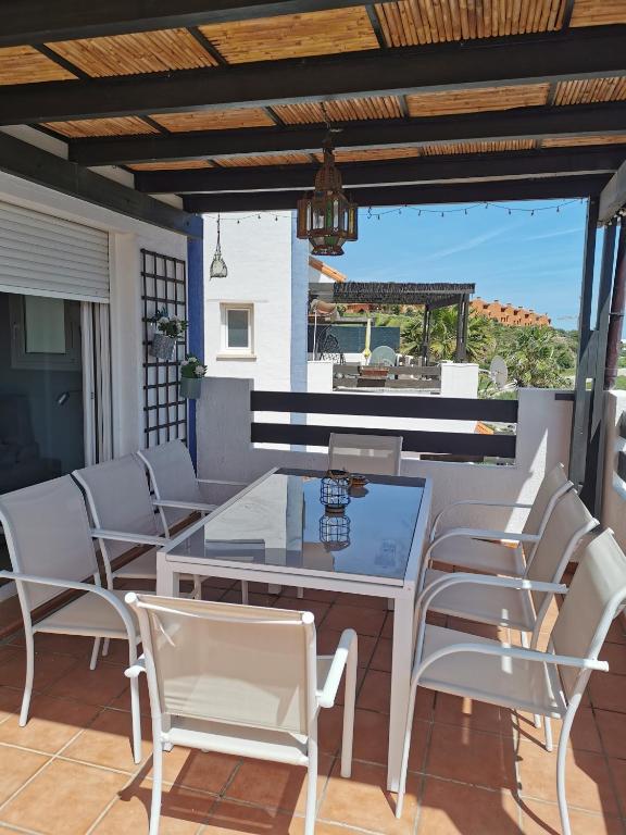 Balkón nebo terasa v ubytování Manilva House