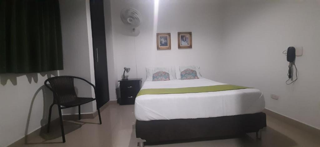 Voodi või voodid majutusasutuse Hotel Aussie koala toas