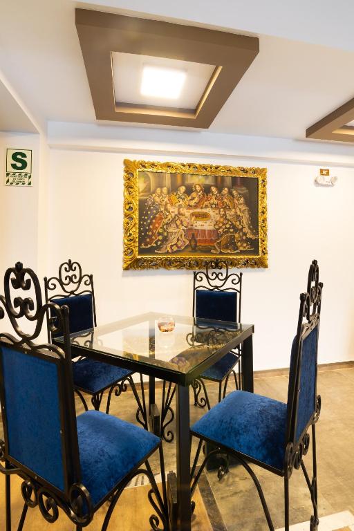 Posezení v ubytování Hotel Hacienda Cusco Centro Historico