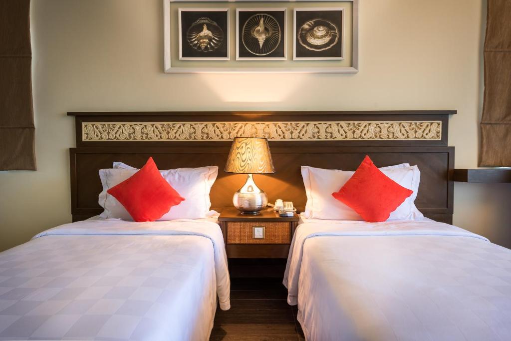 Tok Aman Bali Beach Resort @ Beachfront - Deluxe Twin Room Con Vista Al Lago