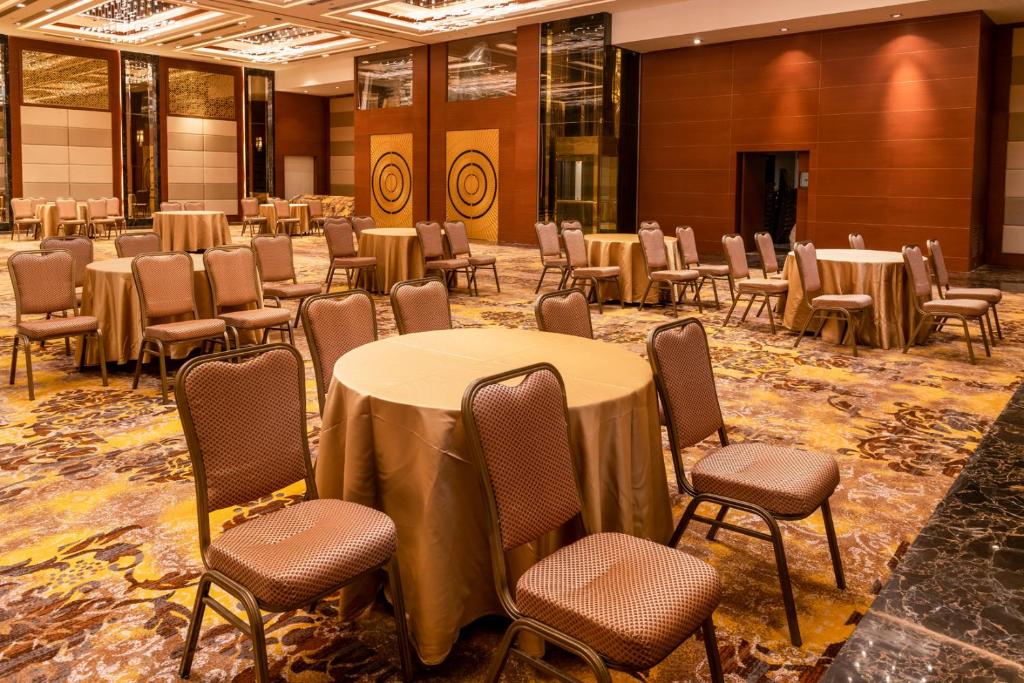 Posezení v ubytování KAY-EM Spectra Hotel