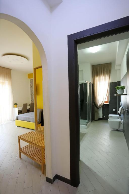 Posteľ alebo postele v izbe v ubytovaní Guest House Le Tre Isole Sorrento
