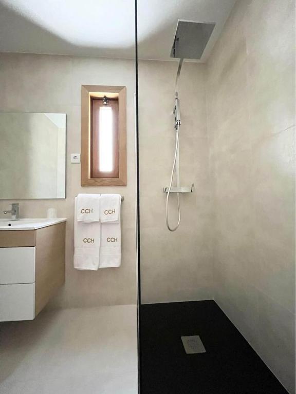 Koupelna v ubytování Casa Das Chães