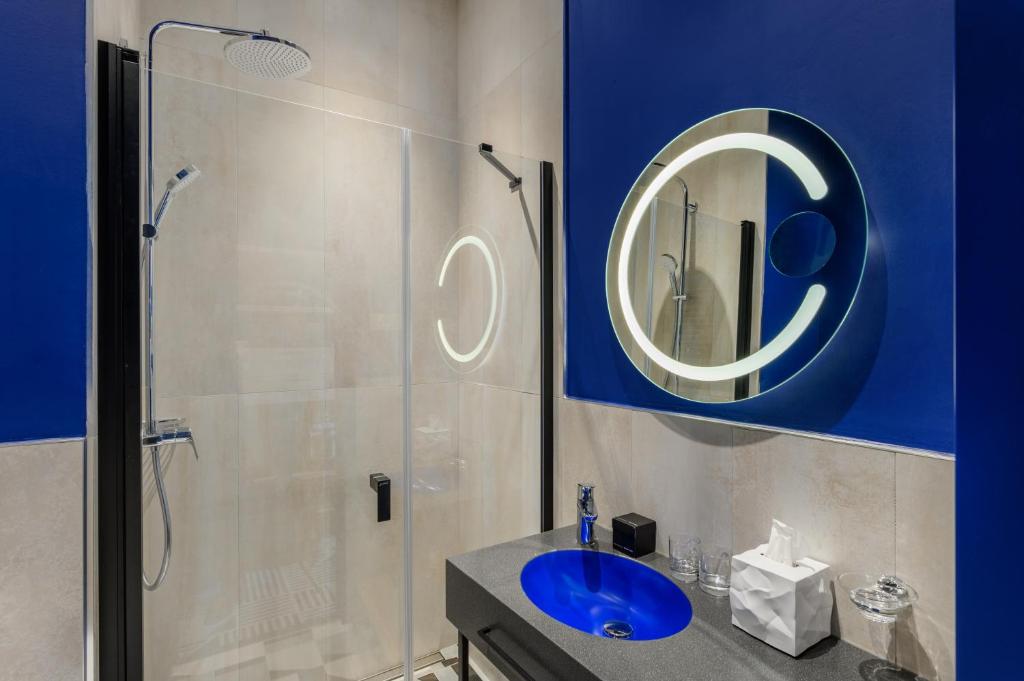 Kúpeľňa v ubytovaní Hotel Oktogon Haggenmacher by Continental Group