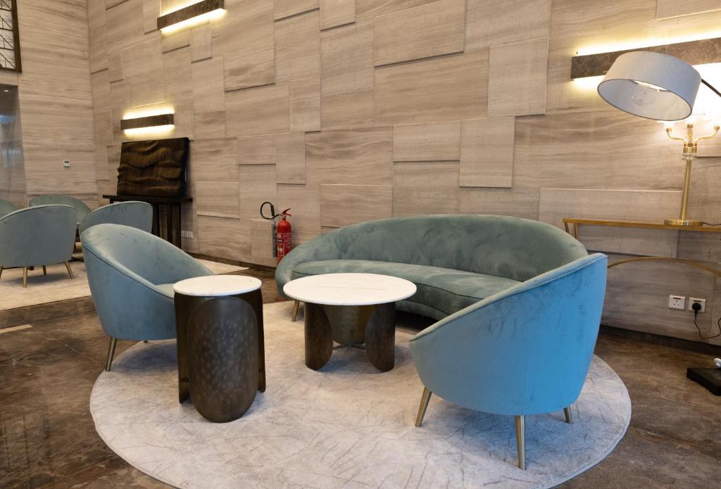 Posezení v ubytování Mirot Hotel