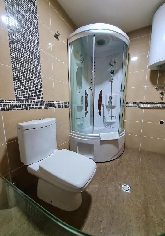 Koupelna v ubytování Apartman Esperanza