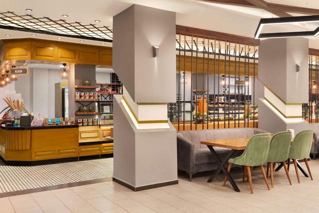 Coffee and tea making facilities at Ramada By Wyndham Elbistan