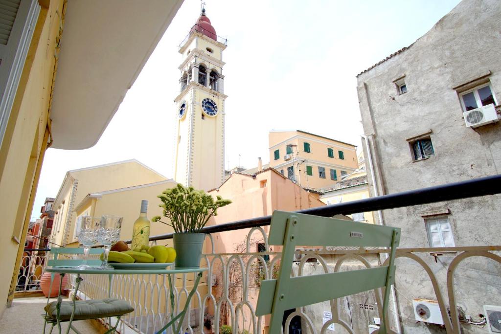 Balkon lub taras w obiekcie Alexandrina's Suite Corfu Center