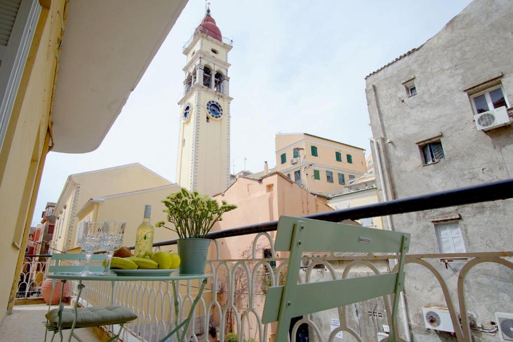 Budynek, w którym mieści się apartament