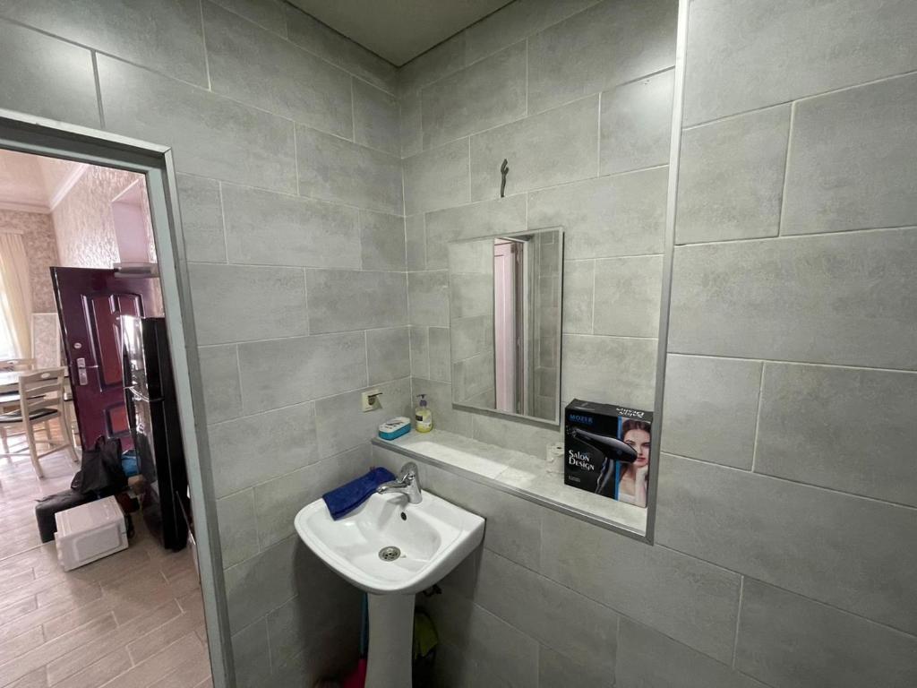 Ванная комната в Центр города Батуми Apartment Rustaveli 13