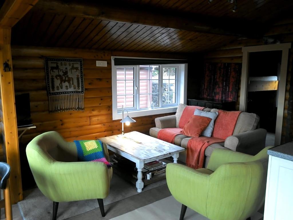 A seating area at Shifty Chicken Shack