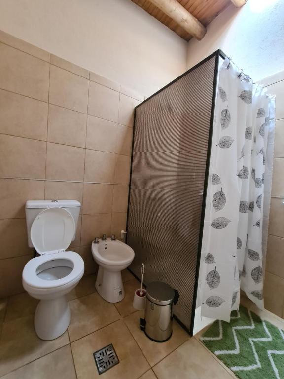 Koupelna v ubytování CASA TUNUYÁN