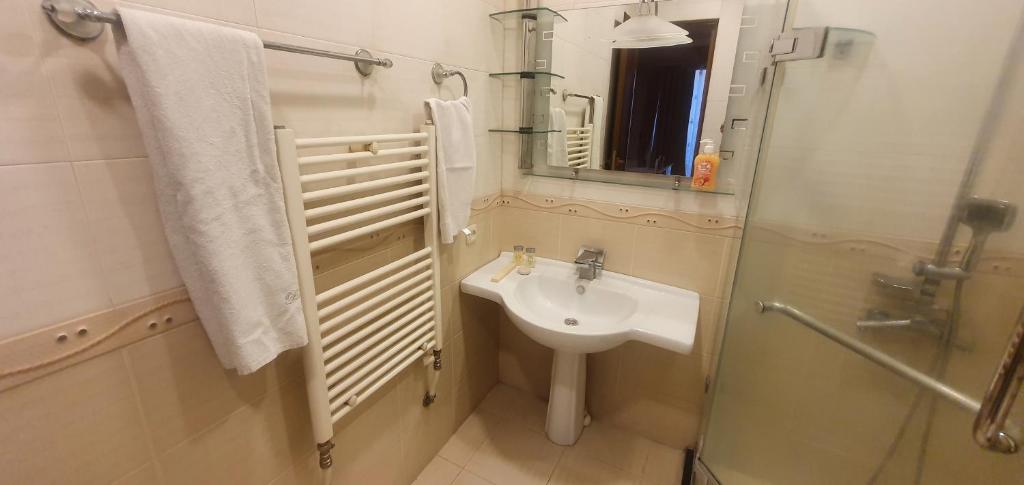 Koupelna v ubytování Guest house YEREVAN
