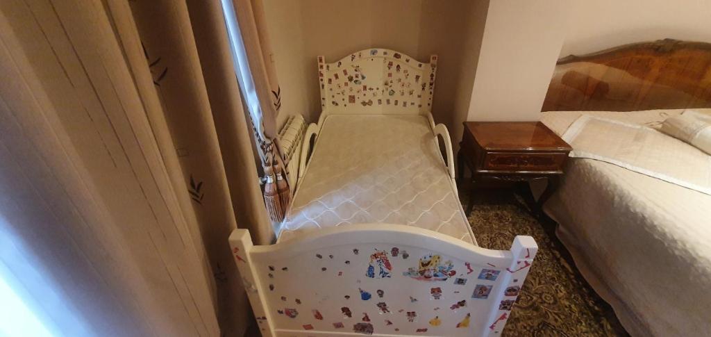 Postel nebo postele na pokoji v ubytování Guest house YEREVAN