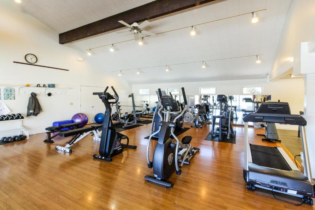 Fitness centrum a/nebo fitness zařízení v ubytování Port Ludlow Beach Condo