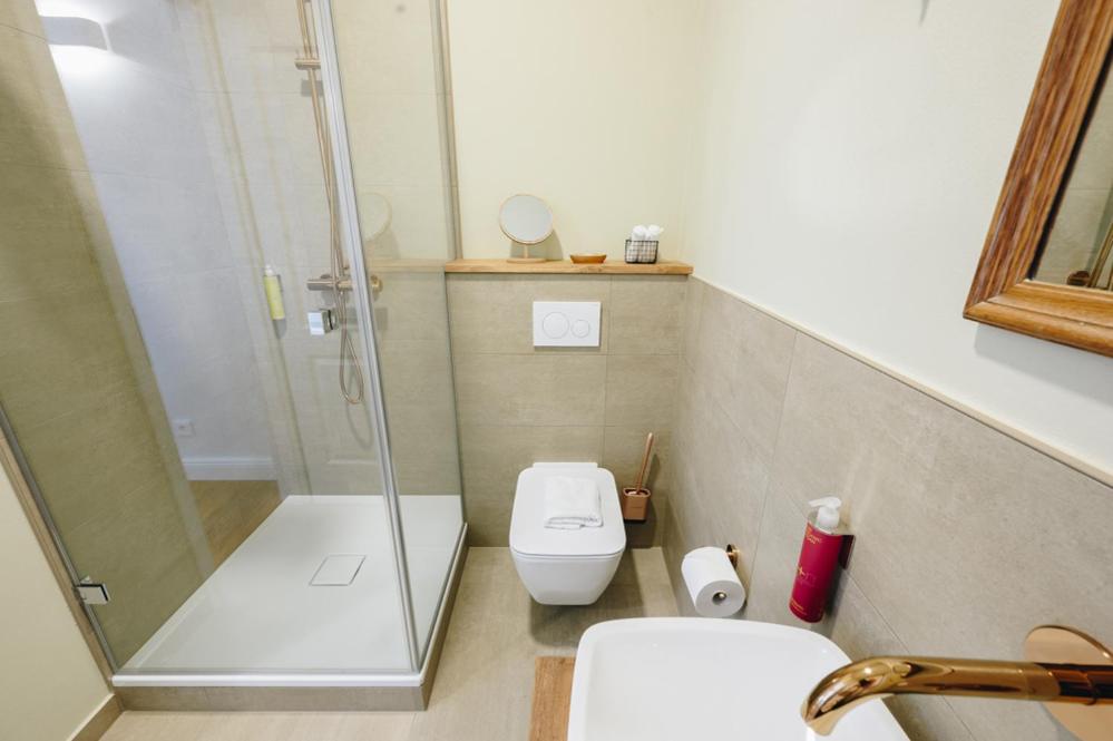 Koupelna v ubytování Boutiquehotel Kloster Pfalzel
